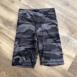 Camo Biker Shorts